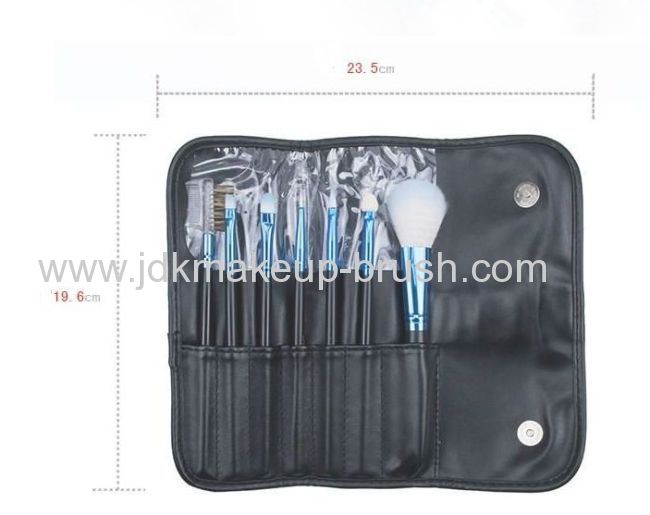 Private label Black 5pcs makeup brush set