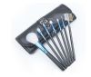 Private label Black 5pcs makeup brush set