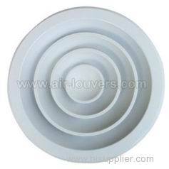 Ceiling Damper White Round