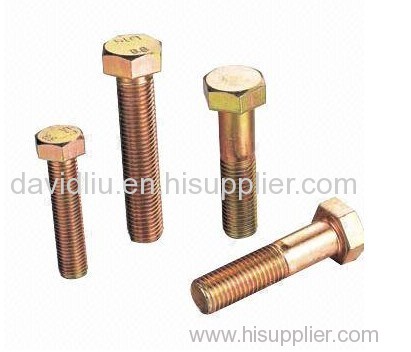 Bolts with ZP, YZP and HDG Finish, Available in Various Grades