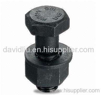 High Strength Hexagonal Head Bolt with Self Color ZP/YZP/HDG Finish, Available in Various Grades