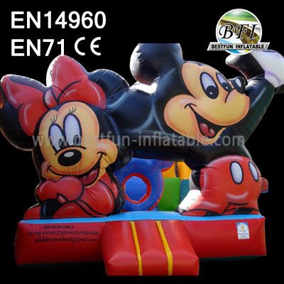 Mickey And Minnie Mouse Inflatable Bouncer for Children