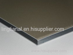 aluminiumn composite panel pvc/pe