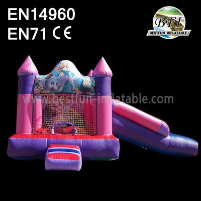 Inflatable Princess Castle with Slide Play Rent