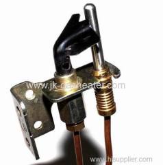 Natural ODS pilot with front gap bracket(thread nut round thermocouple)