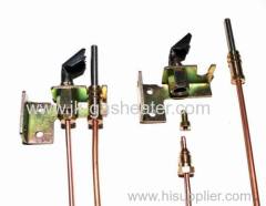 Natural ODS pilot with front gap bracket(thread nut round thermocouple)