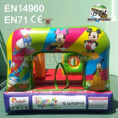 Hot Sale Small Party Mickey Inflatable Bouncer