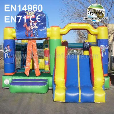 Hot Sale Toy Story Bounce House with Slide