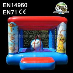 Popular Kids Inflatable Madagascar Bounce House