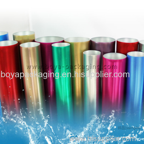 polyPEfoil tube for cosmetic packaging