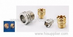 Brass PPR inserts PPR fittings PPR moulding inserts Brass PPR inserts PPR moulding inserts fittings