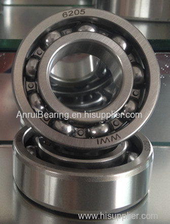 Deep Groove Ball Bearing 6205 Motor Bearing 6205 Long Service Life Bearing Low noise bearing High speed bearing