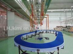 Conveyor system for beverage