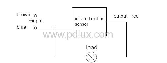 Infrared Motion Sensor PD-PIR136