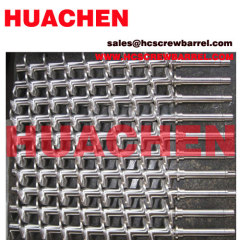 Hot feed screw and barrel