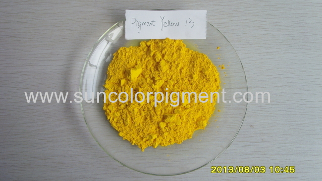 Pigment Yellow 13 for solvent ink