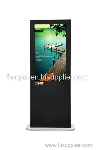 free standing digital signage kiosk for LCD outdoor application
