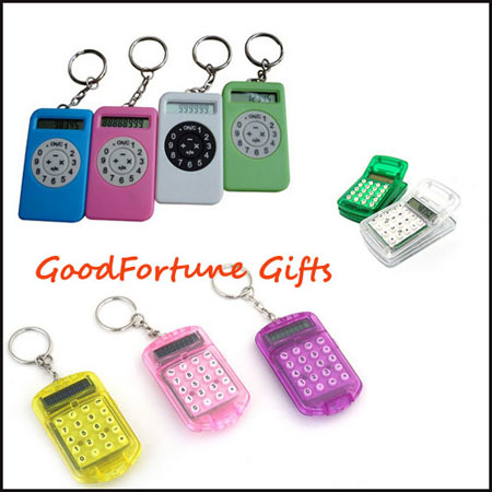 metal keychain gift calculator customed gift