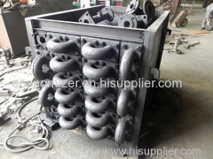 Cast iron economizer assembly 6 tons of furnaces