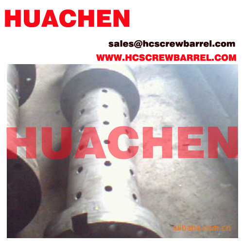 Pin rubber screw and barrel for rubber tyre rubber products