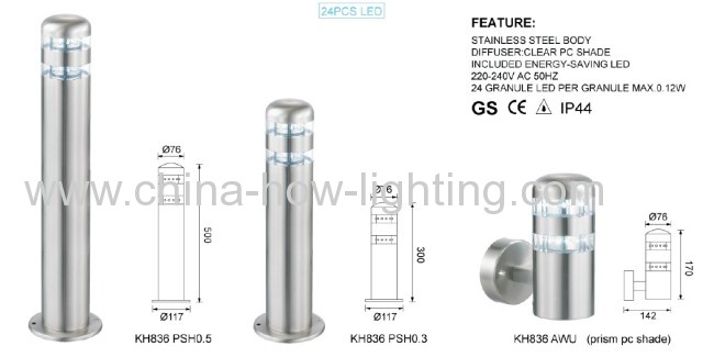 Outdoor Garden Lamp5mm Double Level