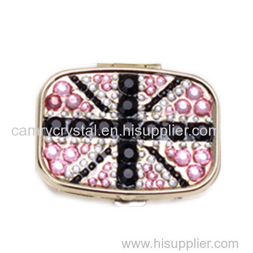 crystal Rhinestone Pill case