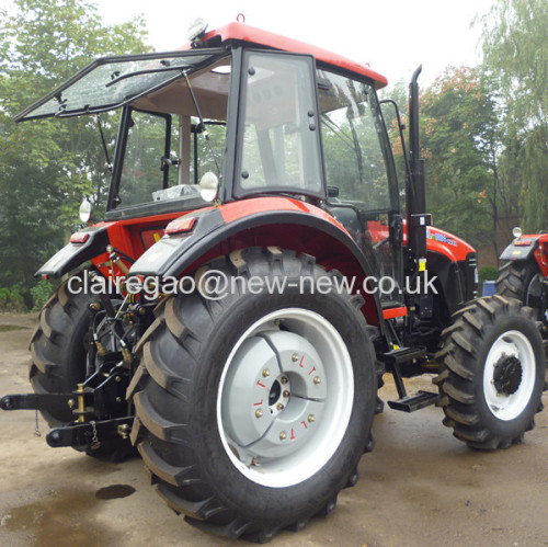 90hp tractor 4wd with cabin