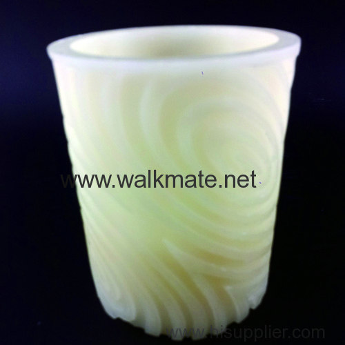 Round Flameless Pillar LED Candle