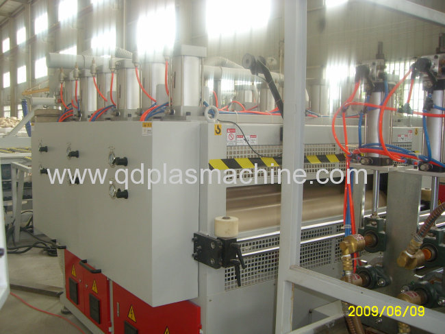 Wood plastic WPC foam board extrusion equipment