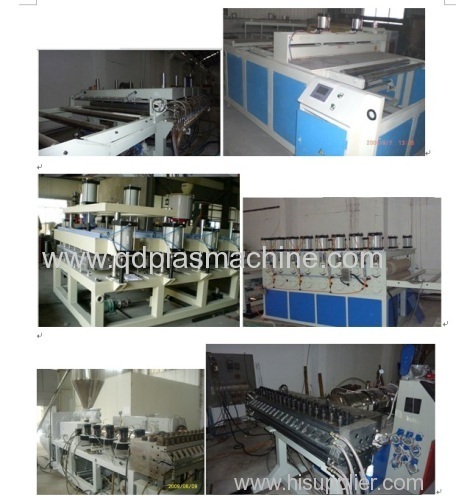 wpc foam board extrusion equipment