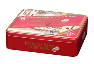 Cookie tin box F03024