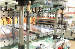 Plastic machinery for making pp hollow grid sheet