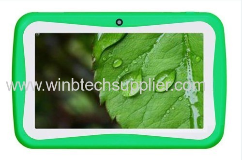 kid tablet pc 7inch dual camera with educational apps for children