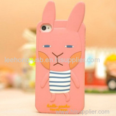 Popular design silicone animal shape phone shell