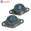 Rotary dampers for plug base cover