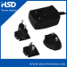 wall type 10w 5v poewr adapter with interchangeable plug
