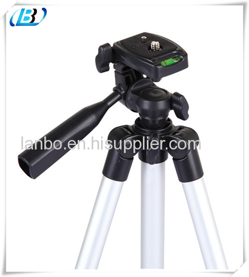  Professional Camera Tripod With 3-Way HeadTripod Lightweight Aluminum Tripod