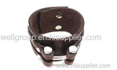 Genuine Leather PUNK Bangles