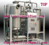 TOP vacuum vegetable oil purifier, stainless steel material, renew used oil to new, remove water, gas, particles