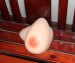 Fake breast form for men
