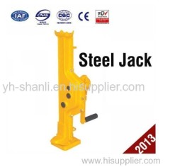 Steel jack scissor jacks