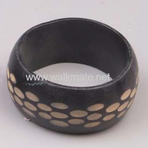 brautiful Painting Wood Bangle 