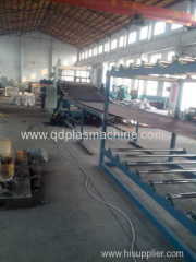 PE plates plastic machinery