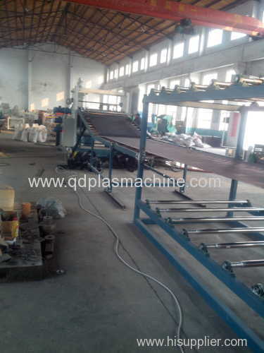 PE plates plastic machinery