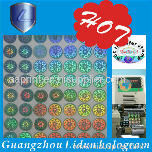 printing sticker for cosmetic label design