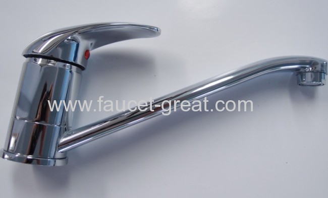 Deck Mounted Single Lever Kitchen Mixer In Great Quality