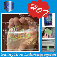 security smart card, plastic transpaperent card