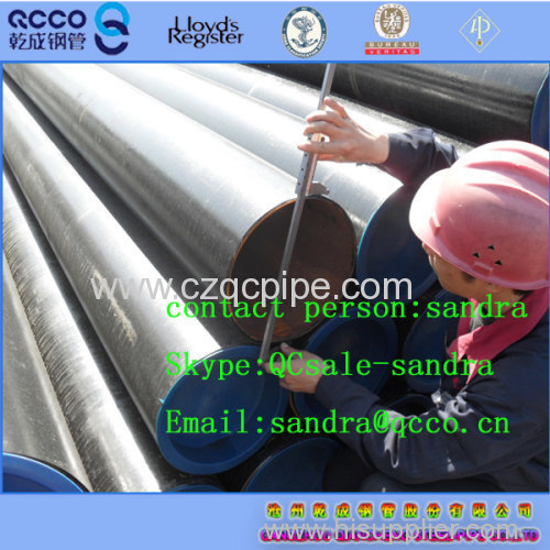 QCCO Supply ASTM A333 gr.6 alloy seamless pipes
