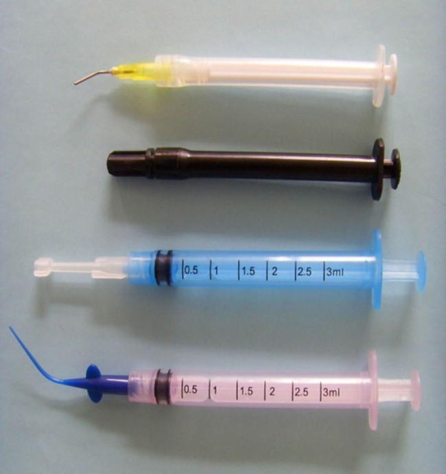 1.2ml Dental/Oral syringe,silicone piston, with protect cap