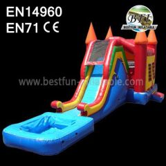 Jump On In Bouncy Castle Combo Slide and Pool